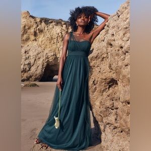 LuLu’s one shoulder gown NWT